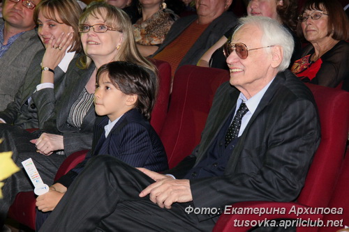 Наталья Белохвастикова, Владимир Наумов с сыном Кириллом